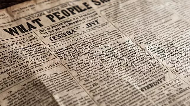 Newspaper pages and civic reporting